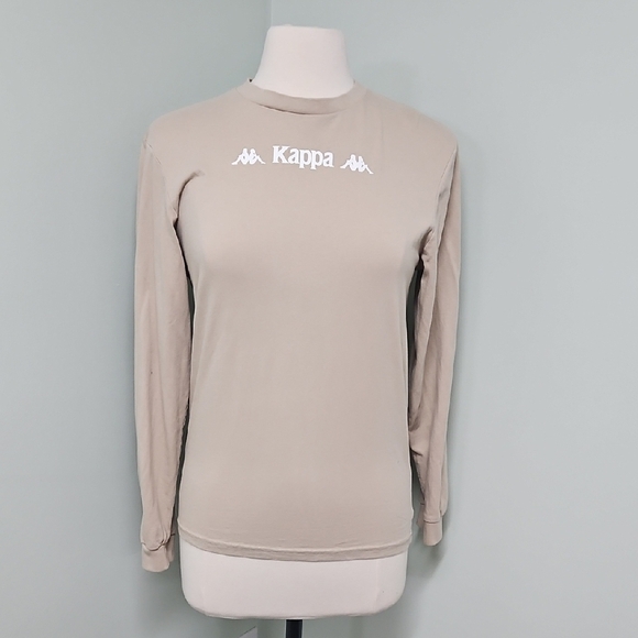 Kappa Other - Kappa Long Sleeve Shirt Tan Beige Size Small